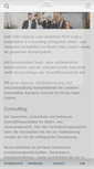 Mobile Screenshot of mcm-immobilien.de